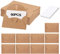 30 Sets Kleine Briefumschläge, 30 Blatt Kraftpapier Umschläge mit 30 Blatt Blanko Kärtchen, Kraftpapier Umschläge, Herz Briefumschläge Hochzeit für Geschenkkarten DIY Dankeskarten(10.5×7.1cm)