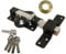 SECURITY 50 /70mm Long Throw Bolt Gate Lock Garage SHED Single 5 Keys (70 mm)