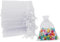 Witgift 50 Stück Organzasäckchen Geschenkbeutel Geschenksäckchen 9x12 cm,Organza Säckchen zum befüllen Stoffbeutel klein beutel klein Organzabeutel tütchen Verpackungstüten Klein Geschenktüten