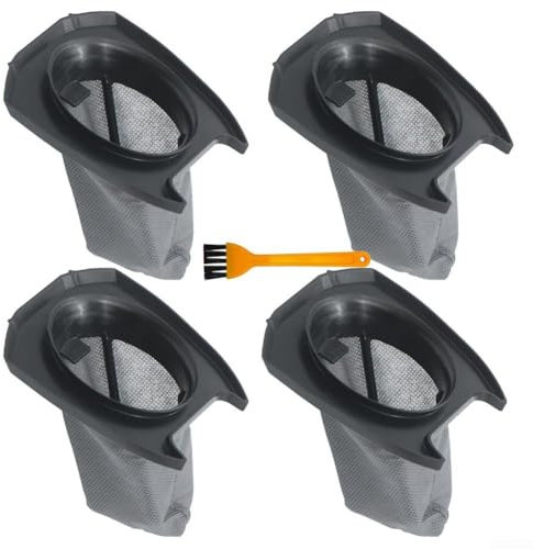 Filtros F77 de alta eficiencia para aspiradoras sin bolsa compatibles con modelos de la serie SD20020 (paquete de 4)