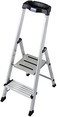 KRAUSE Stehleiter Safepro, 2 Stufen, 127204
