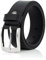 LINDENMANN Vollledergürtel aus Büffelleder, 40 mm Breit, Kürzbar, Jeans-Gürtel, XL, Schwarz, Größe/Size:170