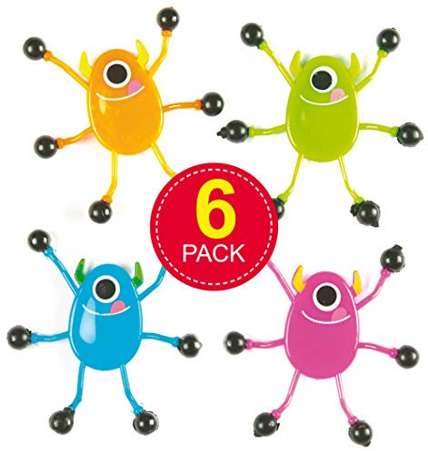 Baker Ross Monstres Muraux Rampants (Paquet de 6) - Jouets pour Enfants