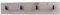 Vladon Wandgarderobe Wandpaneel Garderobenpaneel Linea V2, Made in Germany, in Eiche Nordic