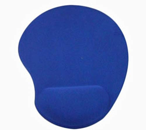 EXCALIBUR BLUE ANTI-SLIP MOUSE MAT PAD WITH FOAM WRIST SUPPORT PC & LAPTOP
