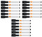 Rexel Whiteboard-Marker Nobo 2104184, schwarz, 18er Set