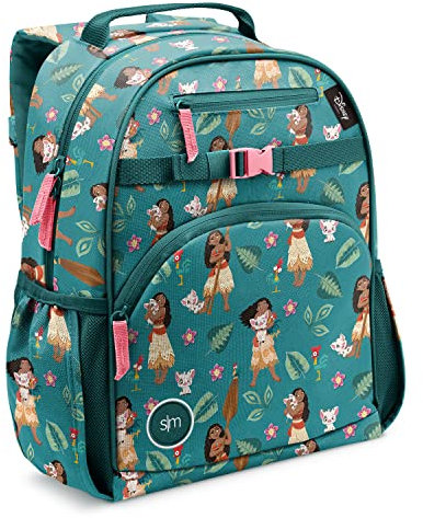 Simple Modern Unisex-Kinder Fletcher Rucksack, Disney: Moana's Village, Kids Medium