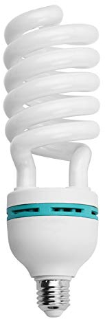 Andoer Fotografie Daylight, Spiral Leuchtstofflampe 5500K 135W Tageslicht CRI90 E27 Sockel Energieeinsparung für Studiofotografie Videobeleuchtung