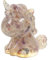 Cabilock Unicornio De Cristal Animales De Piedras Preciosas Decoración De Animales De Mesa Estatua De Animales De Cristal Primeros De La Torta Púrpura Escultura Producto Terminado