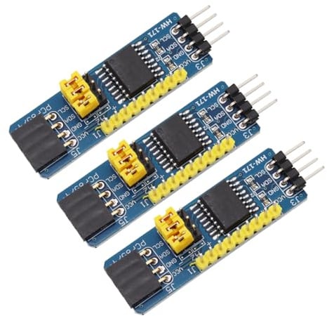 Heevhas PCF8574 IO Erweiterungsplatine I/O-Expander I2C-Bus Auswertungs-Entwicklungs-Modul MCU-Erweiterungsplatinenmodul (3 Stück)