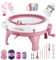 SENTRO 48 Nadeln Strickmaschine mit Reihenzähler, Smart Weaving Loom Rundstrickmaschine, DIY Rotating Double Knit Loom Machine Kits, Dualmodus Strickmaschine für Socke, Mütze und Schal