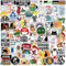 PNGIF Lustig Meme Sticker Set 200 Stück, Anime Graffiti Aufkleber für Erwachsene, Wasserfeste Vinyl Sticker für Laptop Kindle Skateboard Kühlschrank MacBook Scrapbook Koffer Journal Stickerbomb