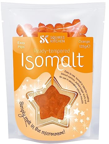 Squires Kitchen Orange Tempered Isomalt - 125g