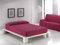 REGALITOSTV (230 Fucsia) ALFARNATE* Colcha Tejida con Flecos Multiusos Foulard Cubre-Camas Plaid Liso para Cama o sofá Garantizada Fabricado EN ESPAÑA (230_x_260_cm, Fucsia)