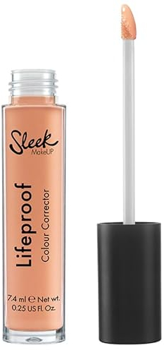 Sleek MakeUp Lifeproof Colour Corrector, Pfirsich, 7,4 ml (Verpackung kann variieren)
