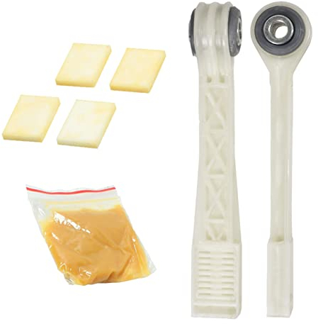 SPARES2GO Washing Machine Shock Absorber Suspension Legs Repair Kit Compatible with Bosch