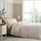 Catherine Lansfield Frill Ditsy Floral Reversible Single Duvet Cover Set with Pillowcase Cream