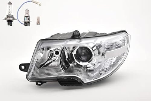 Johns, Scheinwerfer kompatibel zu Skoda Superb 3T 03/08-05/13 links + Leuchtmittel