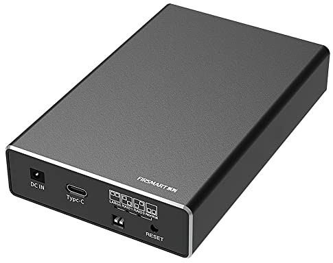 ISHEEP Dual Bay RAID Case Esterno per Disco Rigido 2.5 pollici, USB 3.0 SATA SSD Enclosure Hard Disk Caso, Tool Free .K25272C
