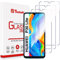 Tentoki 3 Stück, Panzer Schutz Glas für HUAWEI P30 Lite Schutzfolie,[kratzfest, 9H Härte] Ultra Transparent Displayschutz