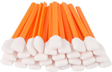 MIDELONG Schaumstoff-Reinigungstücher, 13 cm, quadratisch, rechteckig, Reinigungs-Tupfer, Schaumstoffspitzen, Schwammstäbchen für Elektronik, Kamera, optische Linse, Tintenstrahldrucker, Druckkopf,