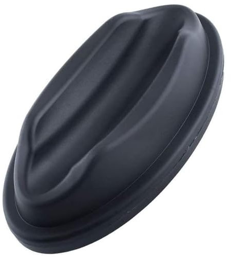 ZEACCT 1-Confezione di Blocco Rialzante per Ruota Anteriore di Bicicletta, Tappetino Antiscivolo per Ruota Anteriore di Bicicletta, Accessorio Blocco Rialzante per Allenatore di Bicicletta (Nero)