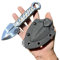 Obespina Couteau Ring Knife, Chasse, Lame Acier VG10, Survie, Avec lame Tranchante et Étui Kydex, Pour Collection ou Cadeau Homme