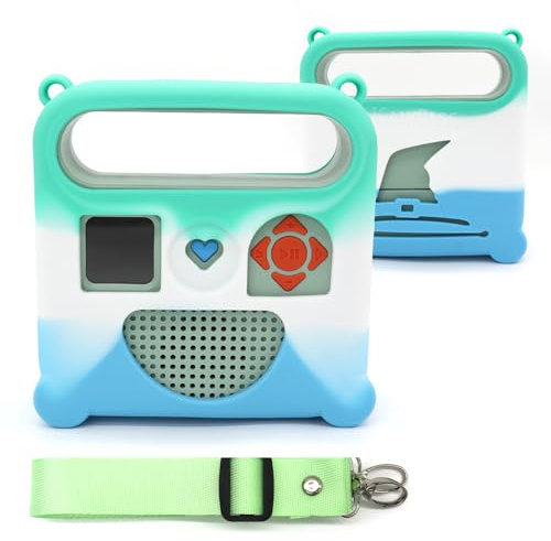 KALYCASE Housse de Protection Compatible Enceinte Merlin V2- Coque Silicone Boite a Histoire - 5 Couleurs (Vert) (Multicouleur Vert)