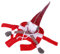 YARNOW Weihnachtshundekostüm Hundekostüme Hochzeit Lieferungen Cosplay Gnom Dog Christmas Costume hundeweihnachtskostüme Haustierhundkleidung Kleidung für Haustierhunde Baumwolle rot