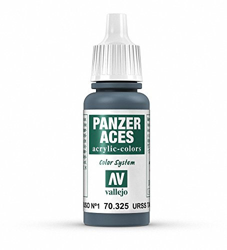 Vallejo Panzer Aces 17 ml Acrylic Paint - Russian Tank Crew I