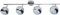 Riess Ambiente Klassische Design Deckenleuchte BUBBLE Chrom 105cm Deckenlampe Lampe Leuchte