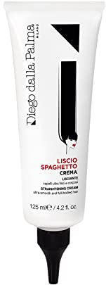 Diego dalla Palma | LISCIOSPAGHETTO - Crema LISCIANTE, Crema Capelli Liscio Perfetto, Antistatico e Anti-umidità a Lunga Durata, 125ml