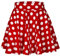 Urban GoCo Femmes Rétro Jupe Basique Plissée Patineuse Fille Elastique Court Midi Jupe(L, # 9)