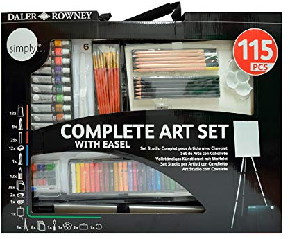 Art Staffelei Studio 163-teiliges Set