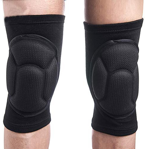 Xihaoer Engrosamiento Fútbol Voleibol Deportes Extremos Rodilleras corsé Apoyo Proteger Ciclismo Protector de Rodilla Rodilleras Rodilleras