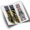ROCKSHOX SID Ultimate SL Bicolor WP337 Gabel Aufkleber Gold