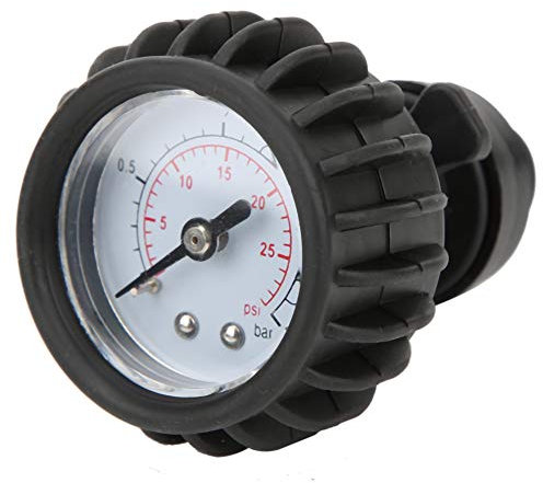 Keenso-Schlauchbootbarometer, 0-2 BAR oder 0-30 PSI, Luftdruckmesser, Messwerkzeug für unidirektionales Manometer, Gummiboot/Schlauchboot/Kajak/Floß