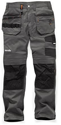 Scruffs Men's Scruffs Trade Flex Trouser, Graphite, 38S
