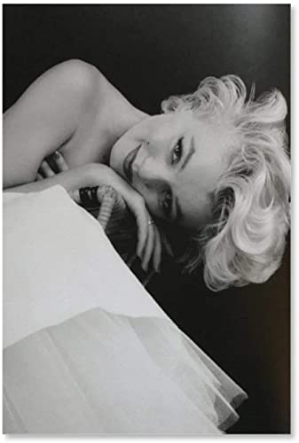 5D Diamant Painting Set FüR Erwachsene Und Kinder Der Glanz von Marilyn Monroe 8 DIY Diamond Painting Kristall Strass Diamant Stickerei GemäLde 23.6x35.4(60x90cm) Kein Rahmen
