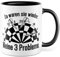 Dart Tasse Dartscheibe Geschenkidee Witz Kaffeetasse Morgen Geschenk für Dartspieler Kaffeebecher Dartpfeil Becher (Weiß & Schwarz)