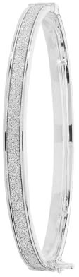 Ellie Rose London Bracciale rigido in oro bianco 9 kt, per bambini, modello BN387BW, Oro 9 carati