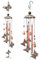 klangspiele, Windspiel für draußen hängend, Windspiel Metall Schmetterling, Schmetterling gartendeko, deko Schmetterling, Glockenspiel Wind, hexenglocke für Hof, Balkon, Terrasse und Heimdekoration