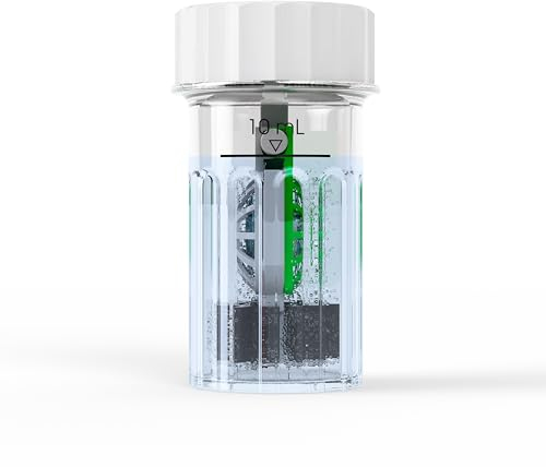 SPORTS WORLD VISION Hydrogen Peroxide Contact Lens Case (3 Pieces) Easy to Carry | Vent Built into Cap | Universal Protective Case, Barrel Shaped Contact Lens Cleaning Container for Everyday Use