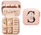 JEKUGOT Personalisierte Schmuckschatulle, klein, Reise-Schmuckschatulle mit Spiegel, Reise-Schmuck-Organizer, Aufbewahrungsbox, Geburtstagsgeschenk für Frauen, Mütter und Freunde (A), PVC, Flanell