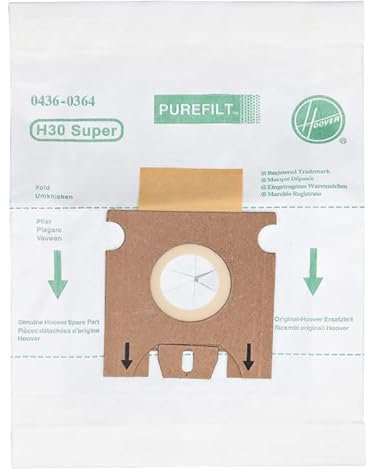 FIGEVIDA Sacchetto per Aspirapolvere per Hoover H30s 9178278 09178278