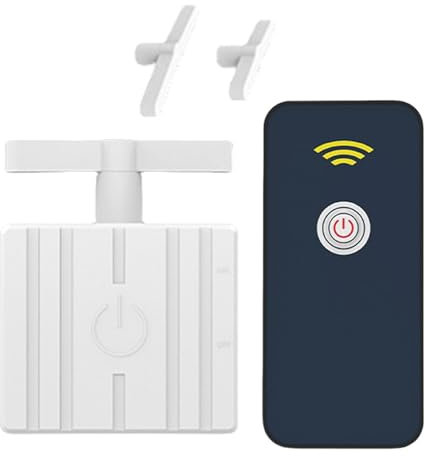 Pulsador de teclas de mando a distancia, pulsador de teclas inteligente, botón de control remoto para apagar el botón inteligente pulsador de luz automático para balancín de luz