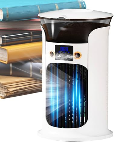 Persönliches Klimagerät | Kühlzubehör Für Kleine Räume - Tragbarer USB-Betriebener Luftkühler Mit LED Für Schlafzimmer Living Room Living Room Garage Camping