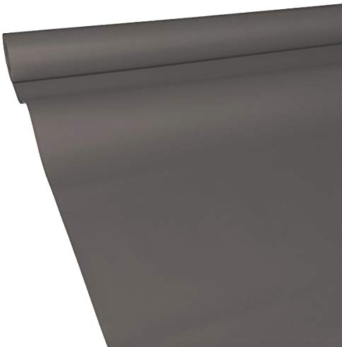 JUNOPAX 60048627 Papiertischdecke 50m x 1,00m Titanium nass- und wischfest