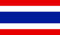 Karabu Thailand Flagge cm 90 x 150 cm in Stoff