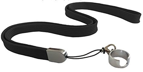 Gadget Zoo® Ego T C K W E Cig Atomizer Shisha Pen Lanyard (BLACK) Holder CE4 CE5 510 Electronic Cigarette Electronic Tobacco E Liquid Cig Neck Strap Accessories